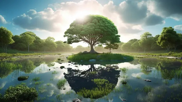 pngtree-illustration-of-environment-conservation-in-a-3d-rendered-world-image_3769897
